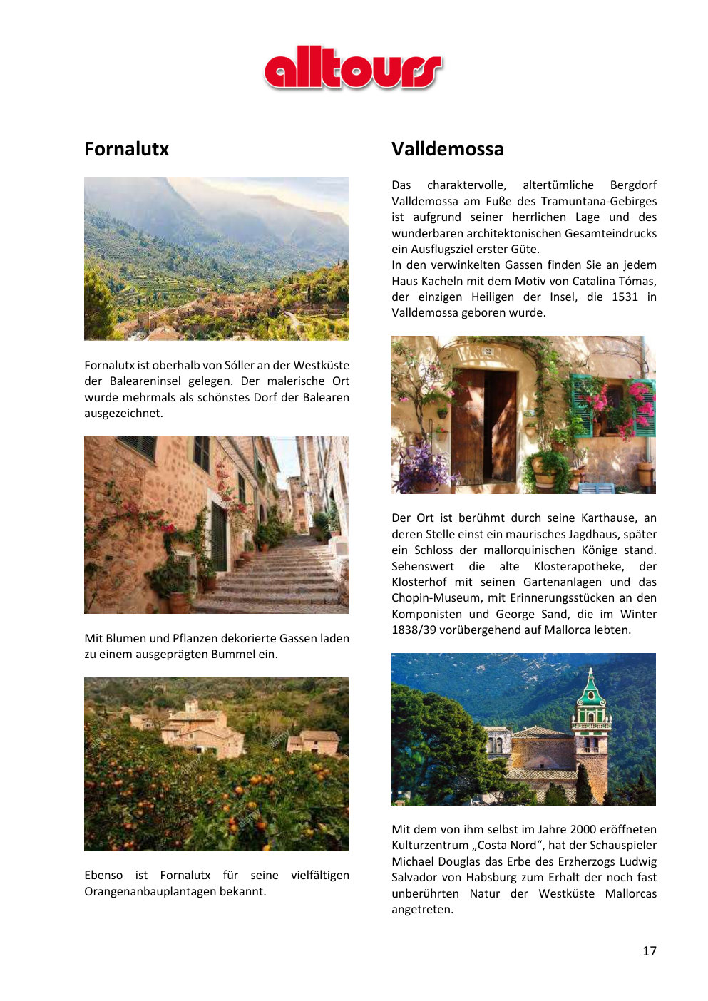 Infomappe Mallorca, Seite 17