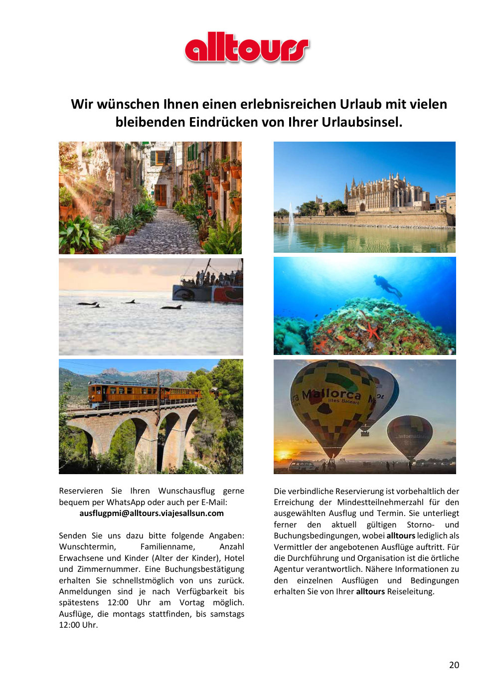 Infomappe Mallorca, Seite 20